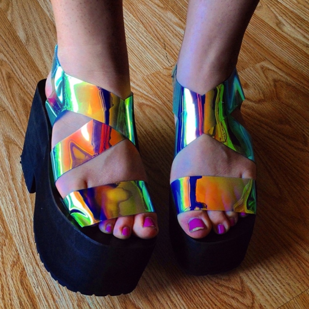 ON HOLD UNIF Vapor Platform Sandals